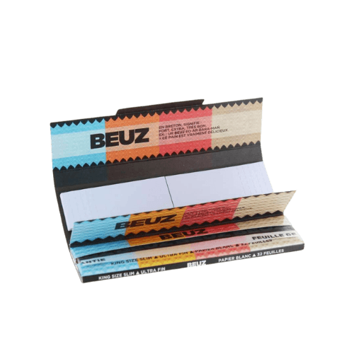 Feuille Slim Blanche + Filtres Carton BEUZ