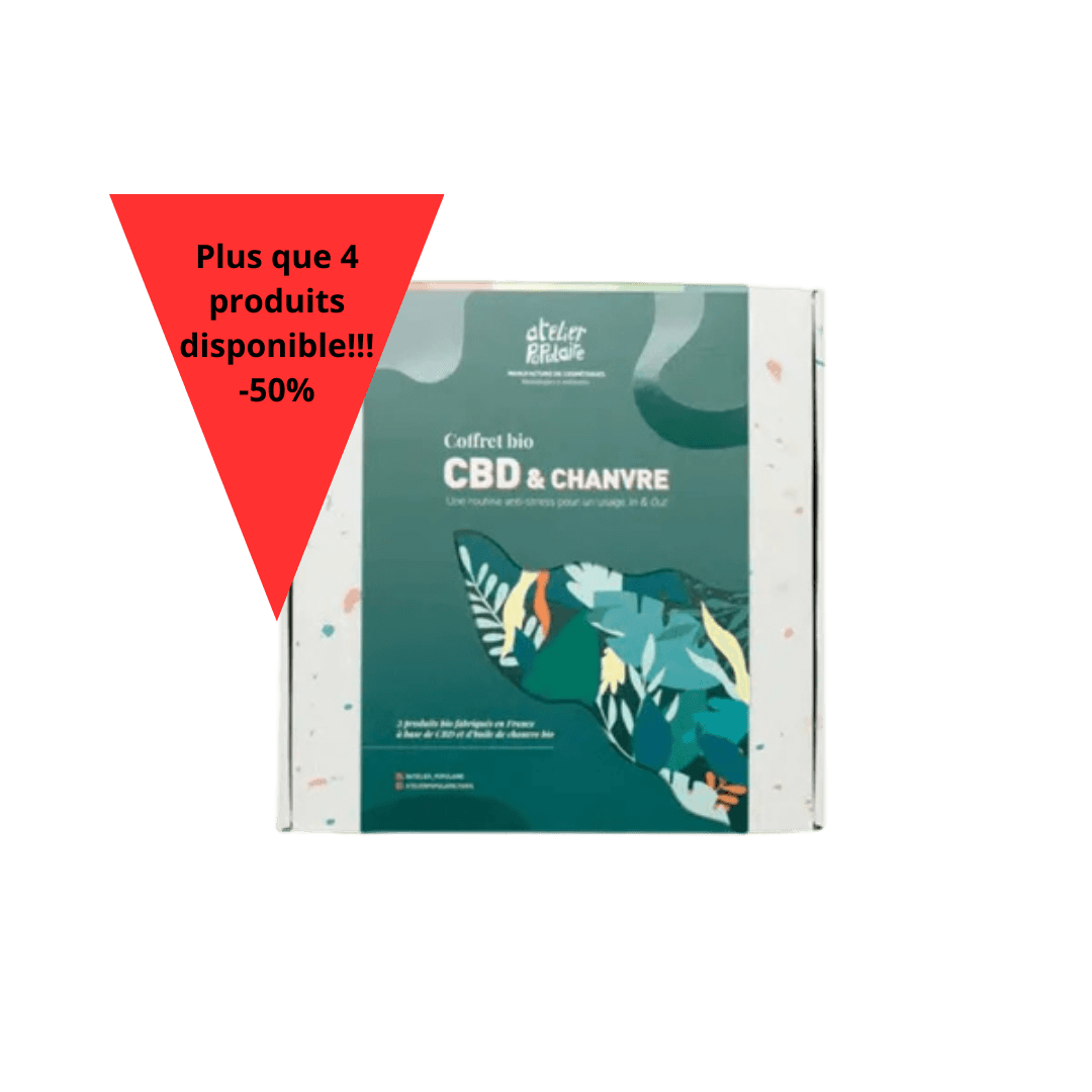 Coffret CBD BIO AP Coffret cadeaux Atelier Populaire
