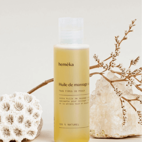 Huile de massage au CBD HEMEKA 100ml
